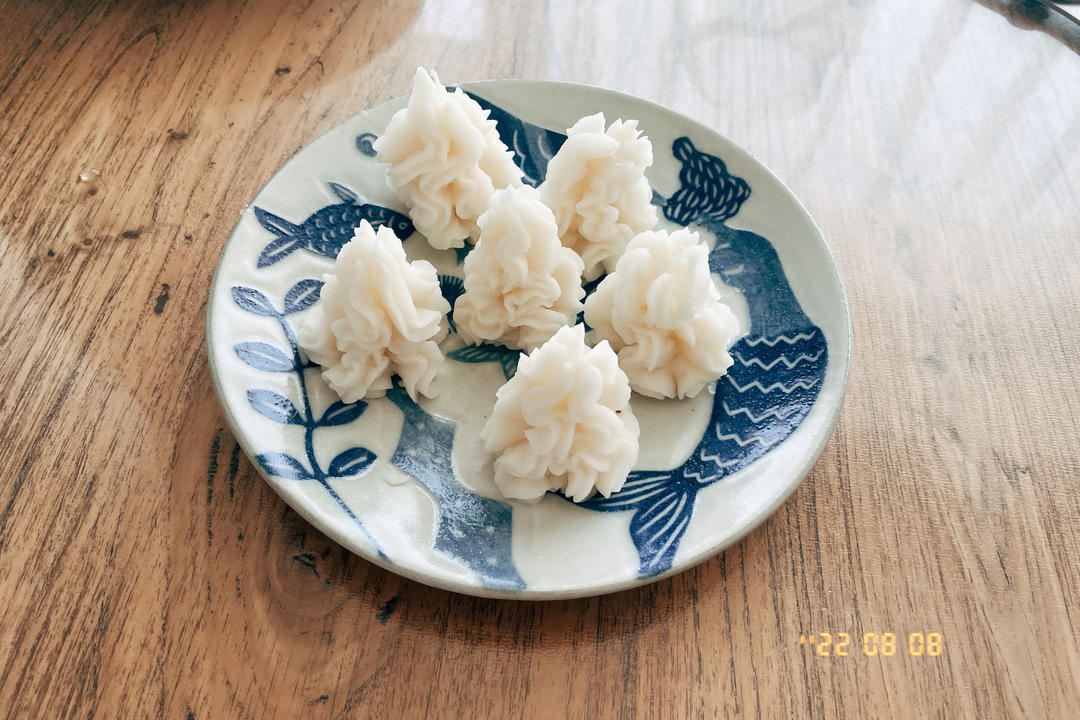 小美蓝莓山药泥