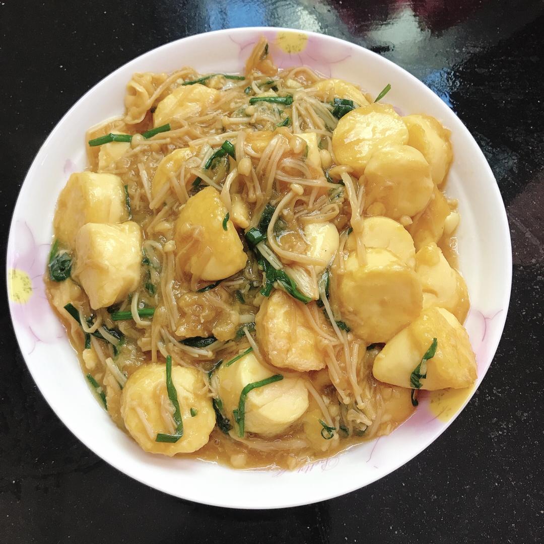 烧汁日本豆腐的做法