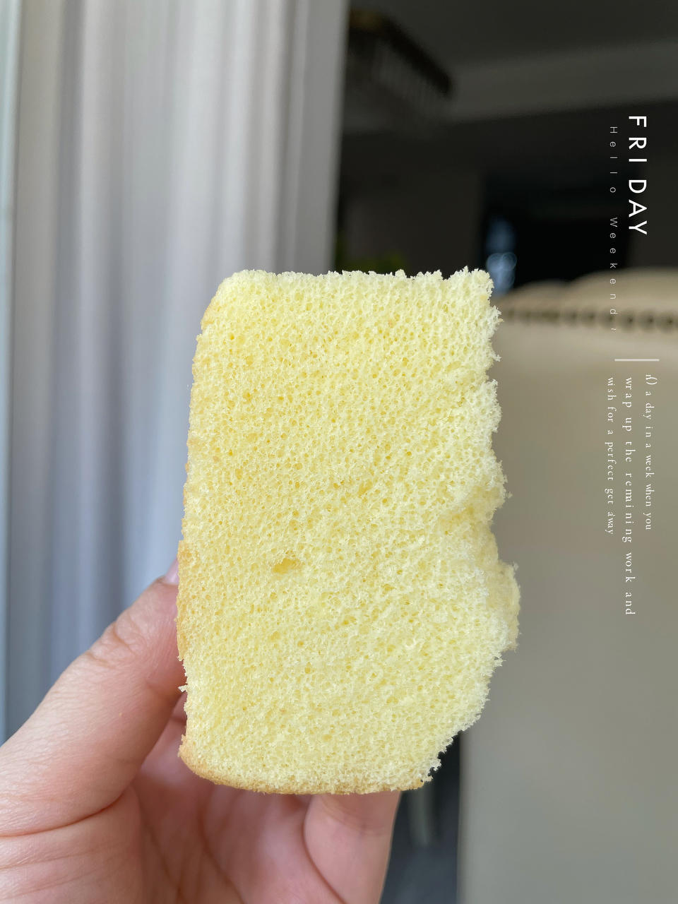 6寸加高~原味戚风🍰