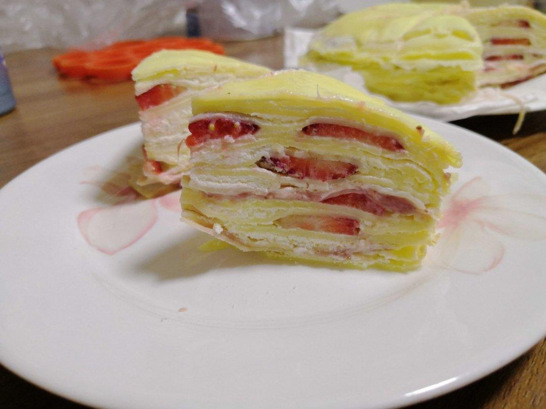 芒果千层蛋糕，100%成功告别煎皮无能