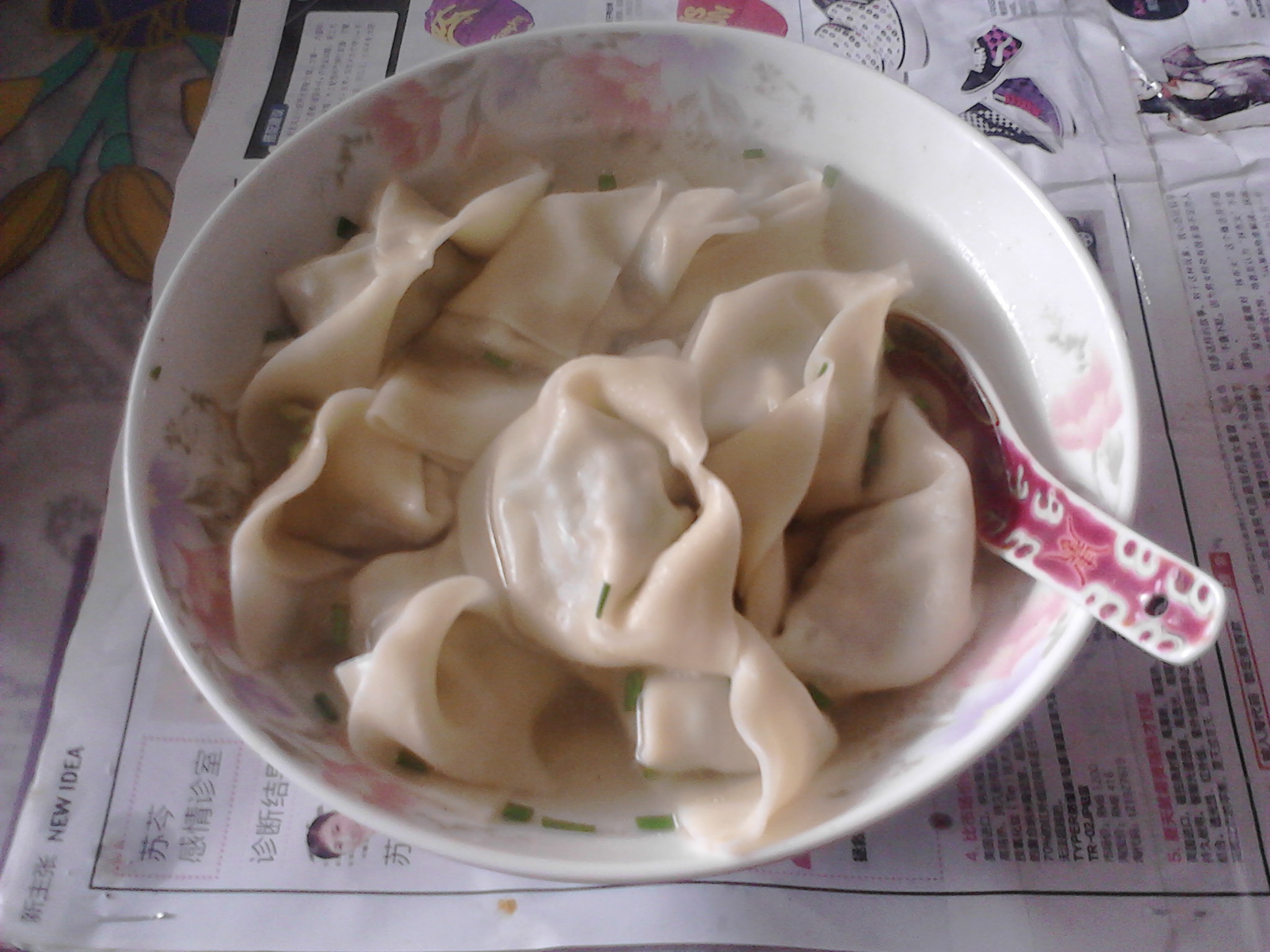荠菜馄饨