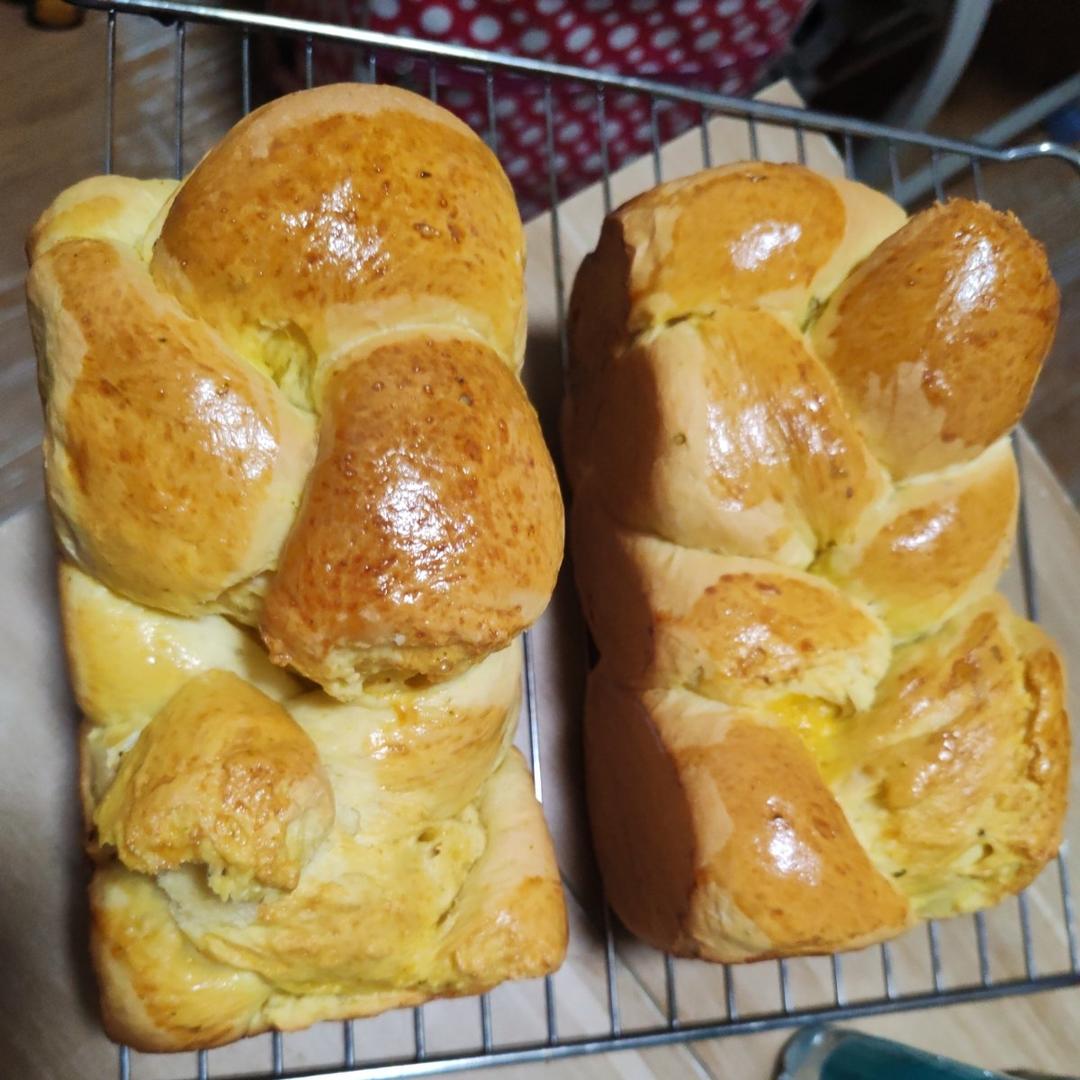 南瓜酸奶吐司❗双重酸奶带来的绵软