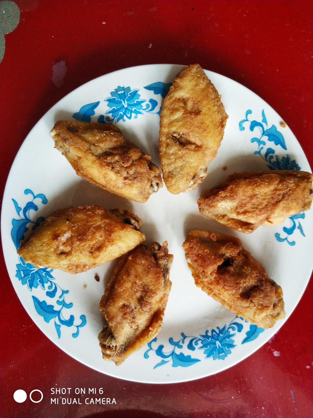 少油健康脆皮煎翅中