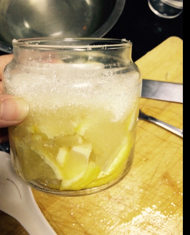 清肠柠檬蜜（晚上喝o(╯□╰)o）