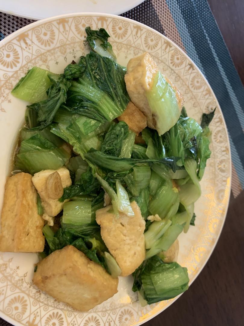 小白菜豆腐