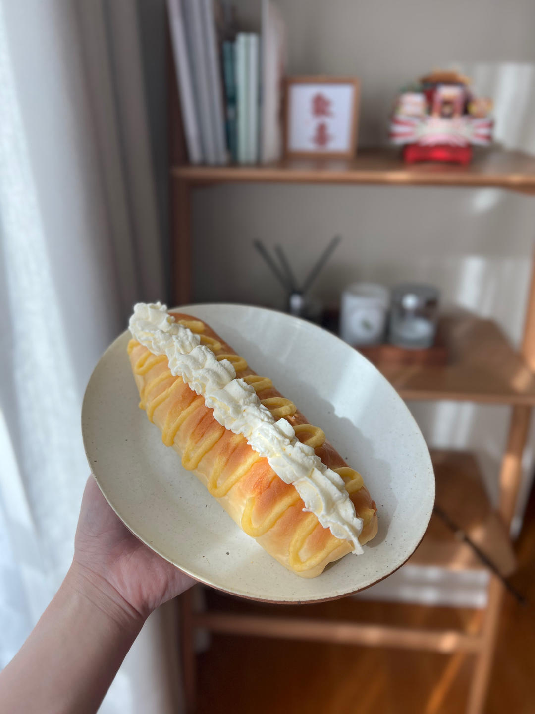 毛毛虫面包｜经典还原小时候最爱的奶油面包