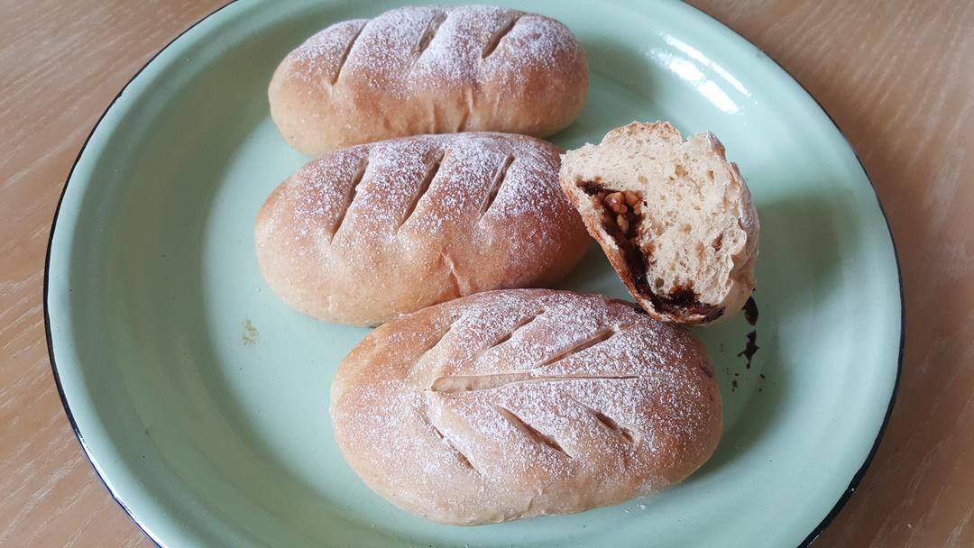 红糖核桃软欧--好吃得嗷嗷叫