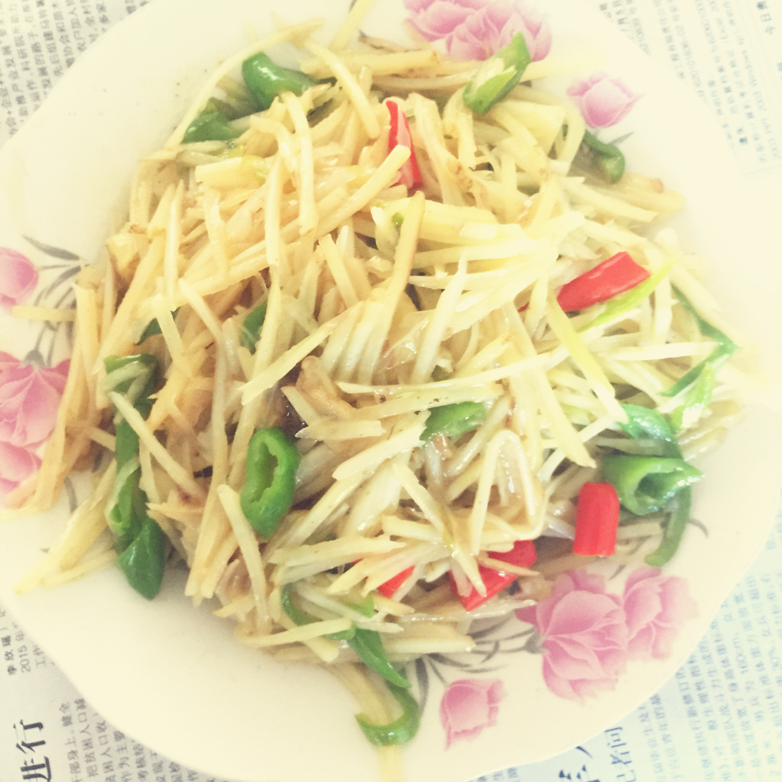 醋溜土豆丝
