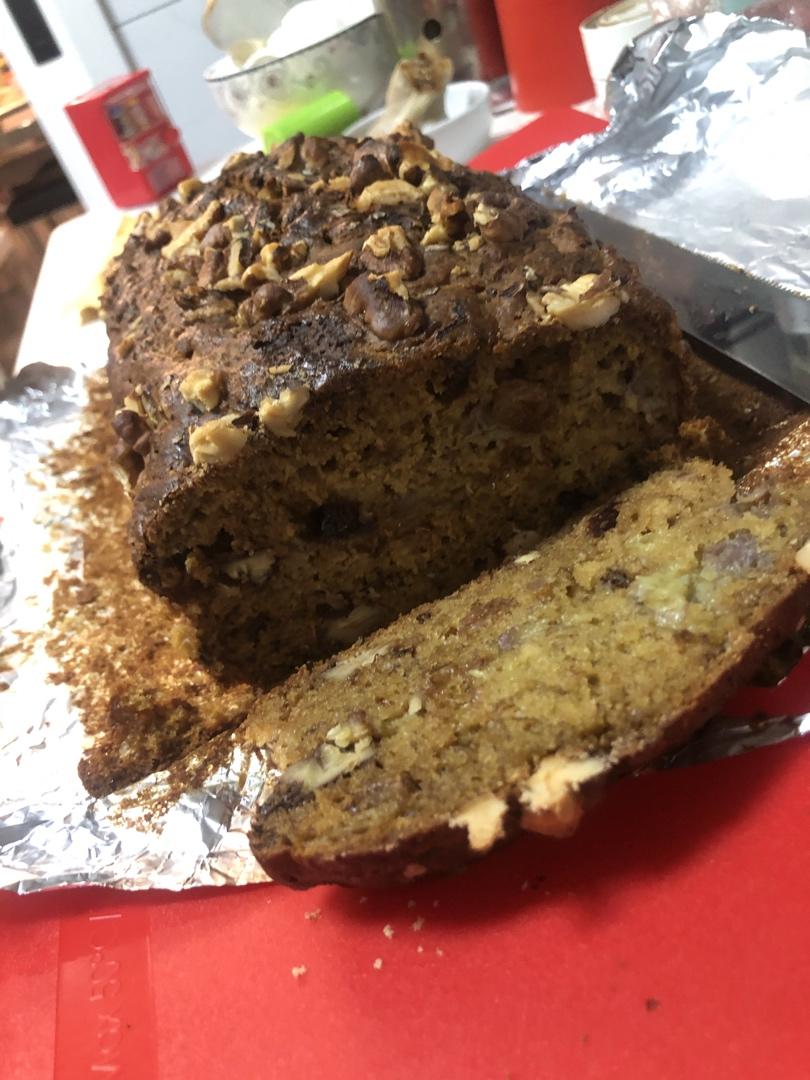 墨西哥朋友家祖传的超好吃的香蕉蛋糕【Banana Bread】