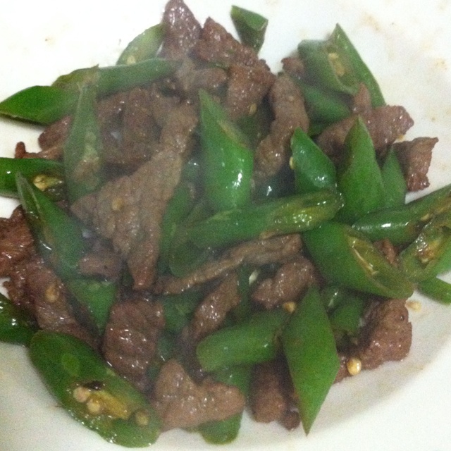 杭椒牛柳