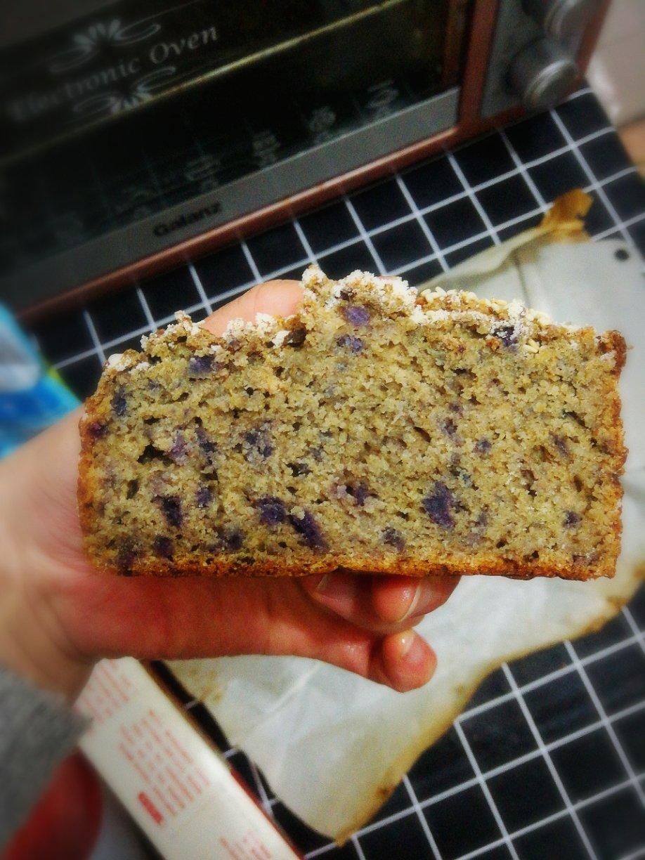 紫薯银耳快手面包丨健康·烘焙