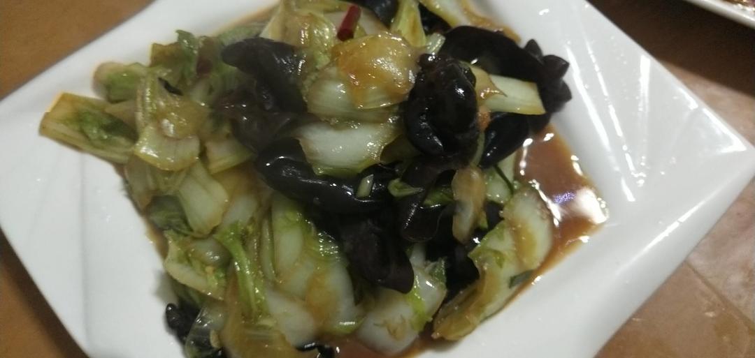 开胃下饭菜！醋溜白菜木耳