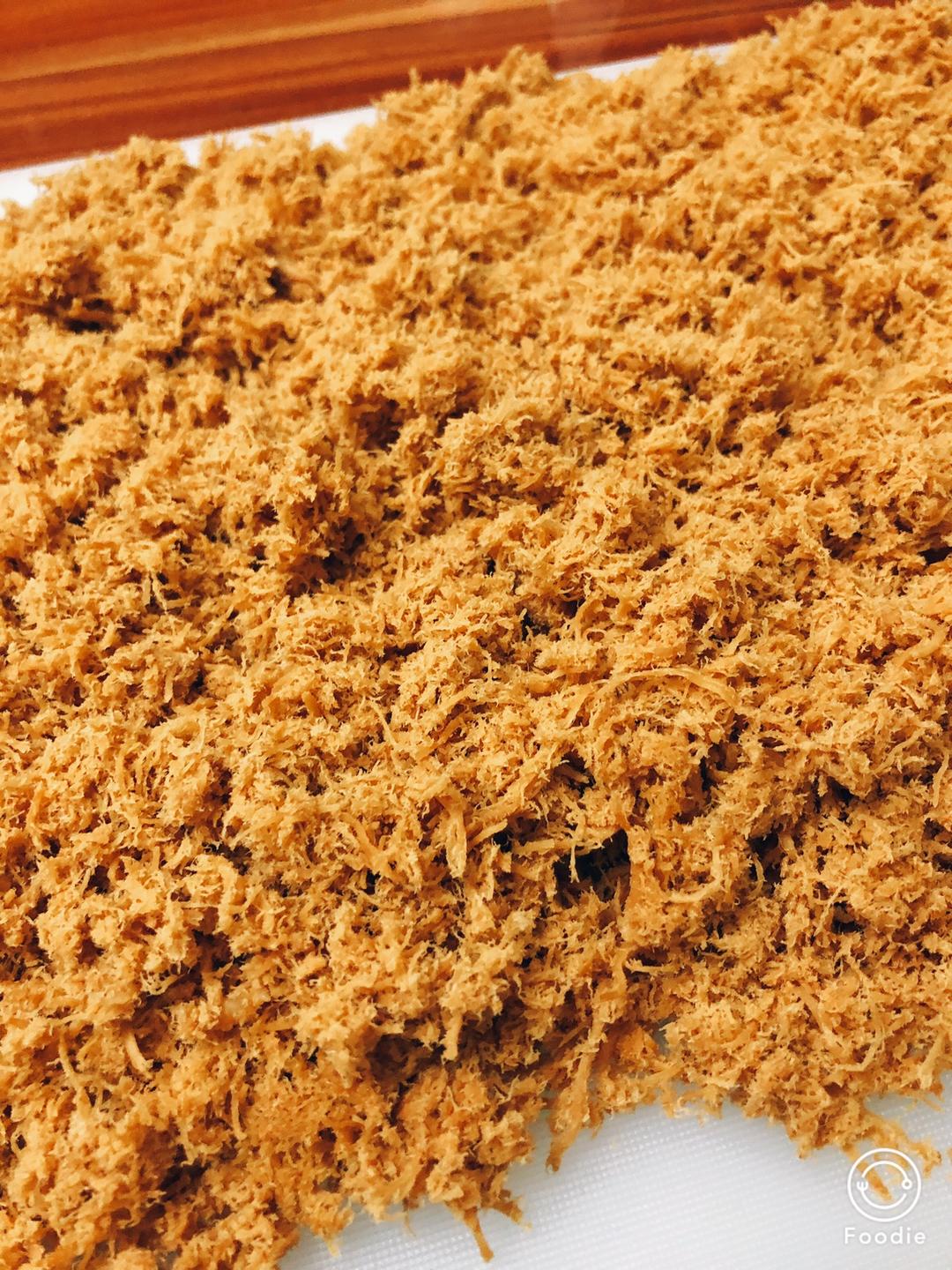 自制鸡肉松(面包机版)的做法