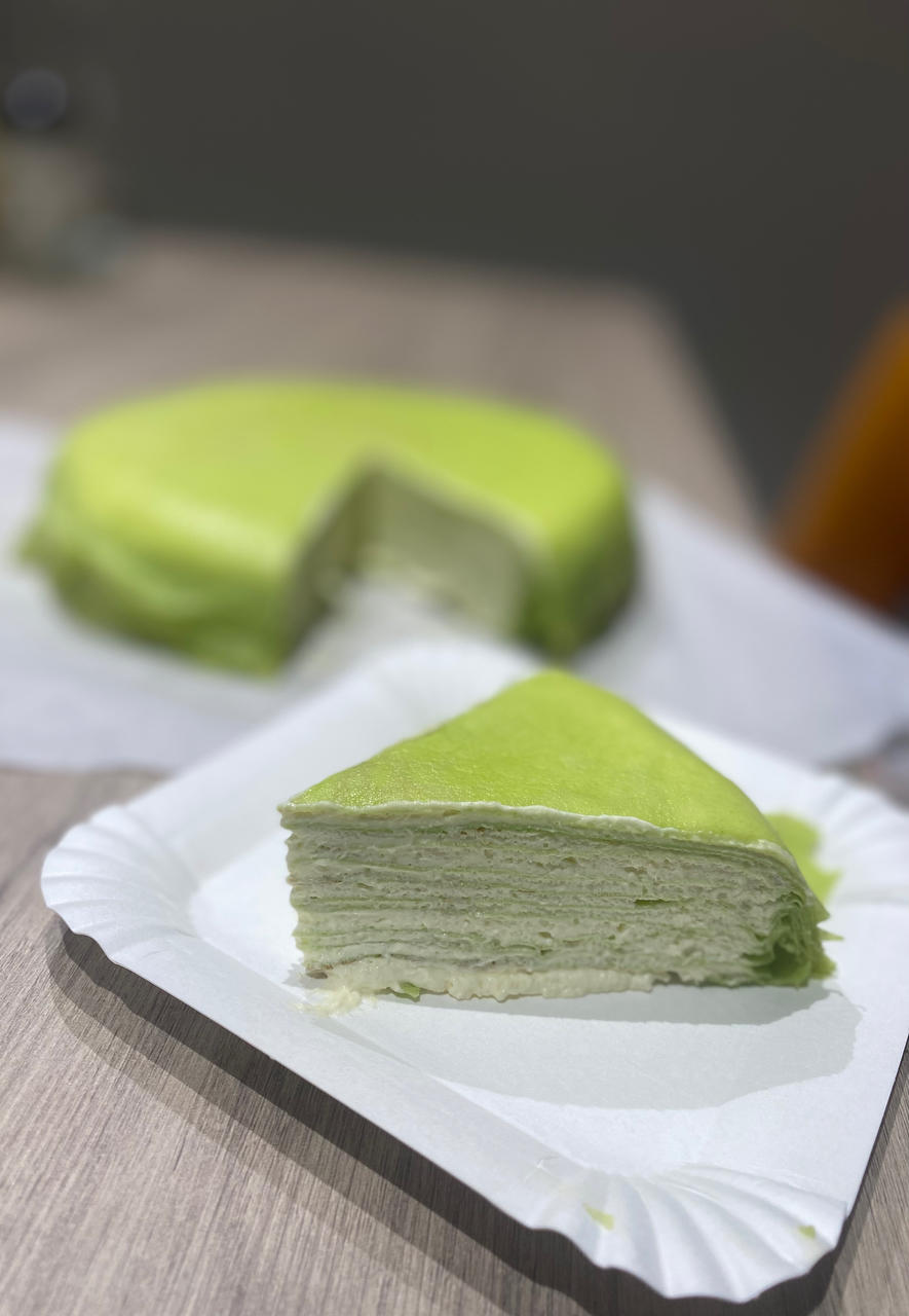 春日限定 🌿薄如蝉翼的抹茶千层蛋糕（6寸配方）