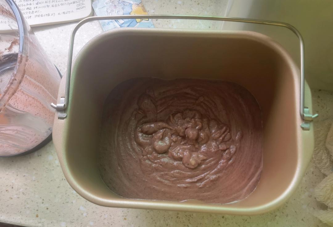 面包机炒红豆沙