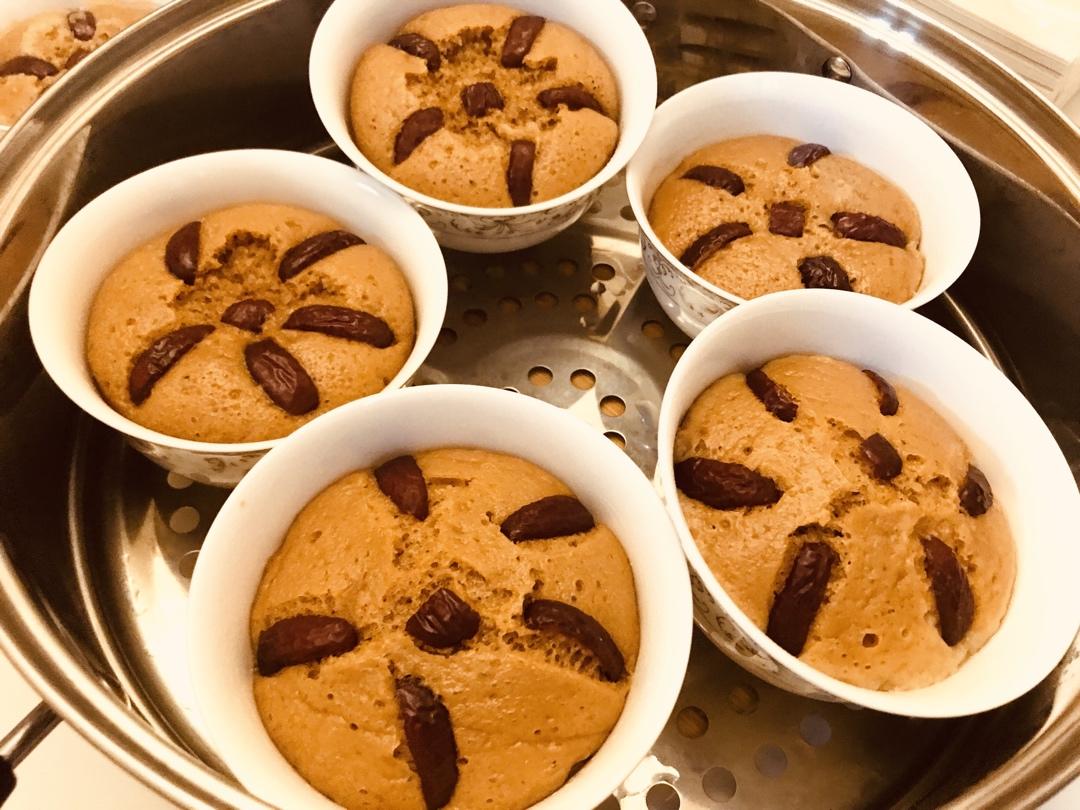 超简单 零失败的红糖发糕