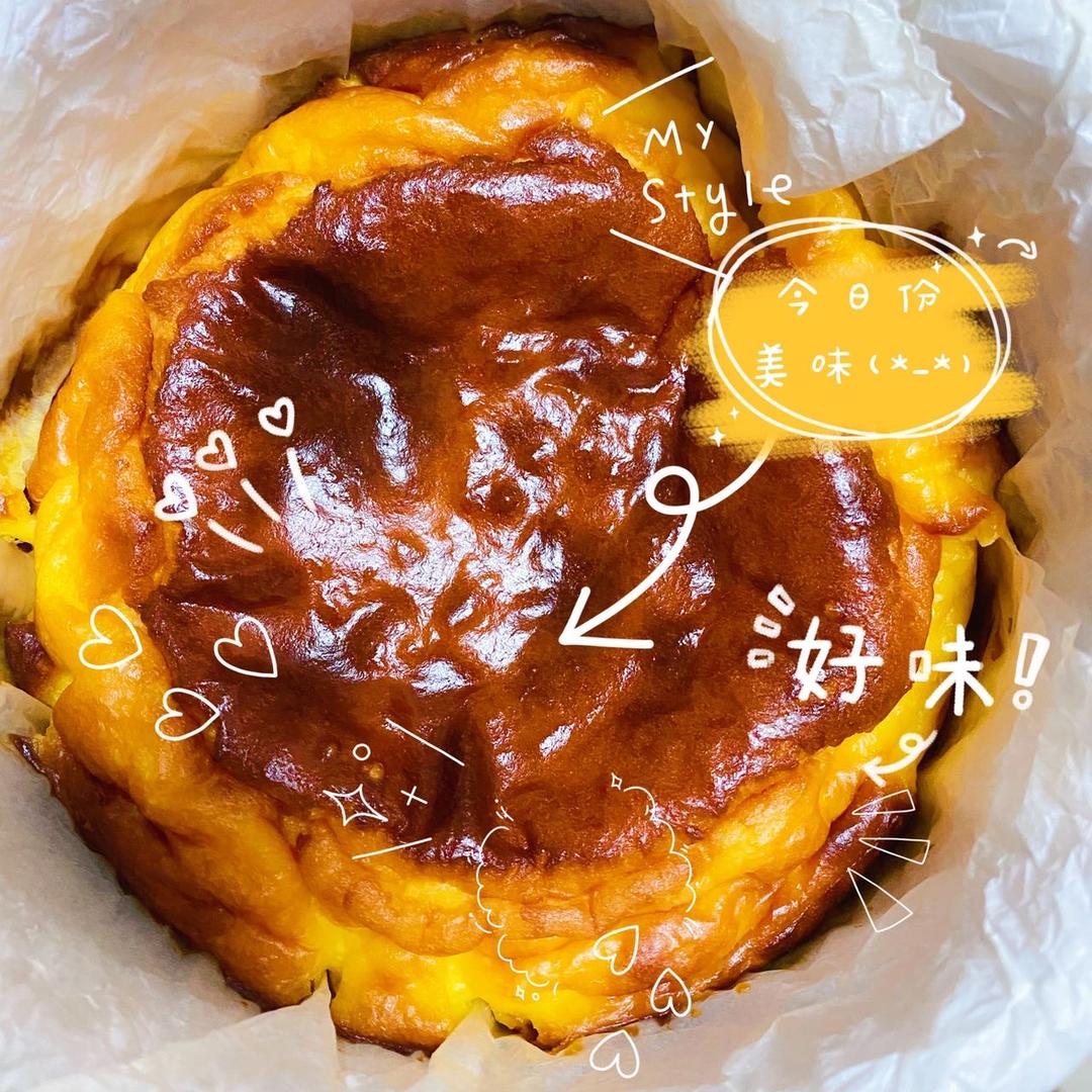烧焦巴斯克芝士蛋糕6寸