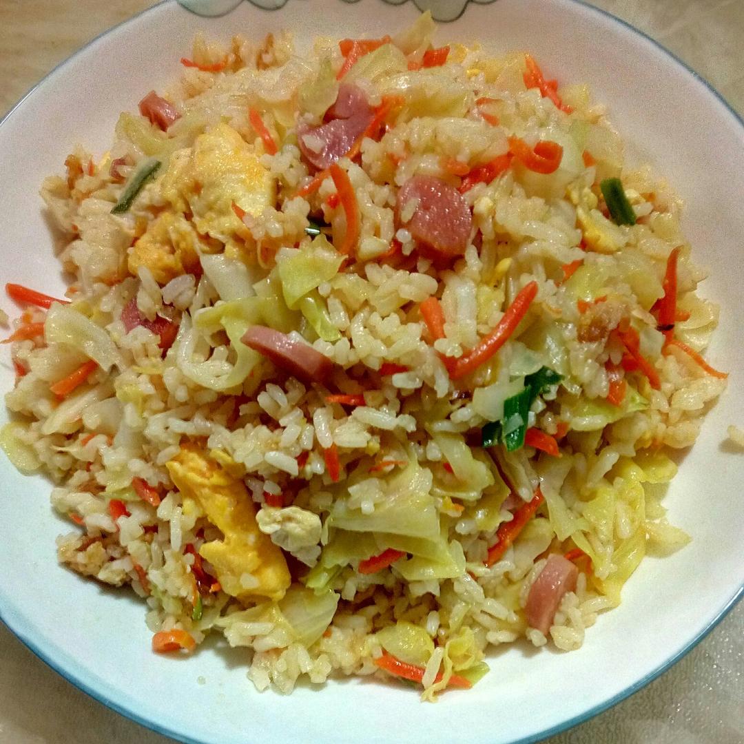 【家常蛋炒饭图片】哞森_下厨房