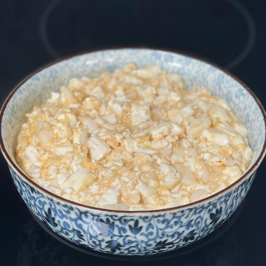 小白都能做的蟹黄豆腐