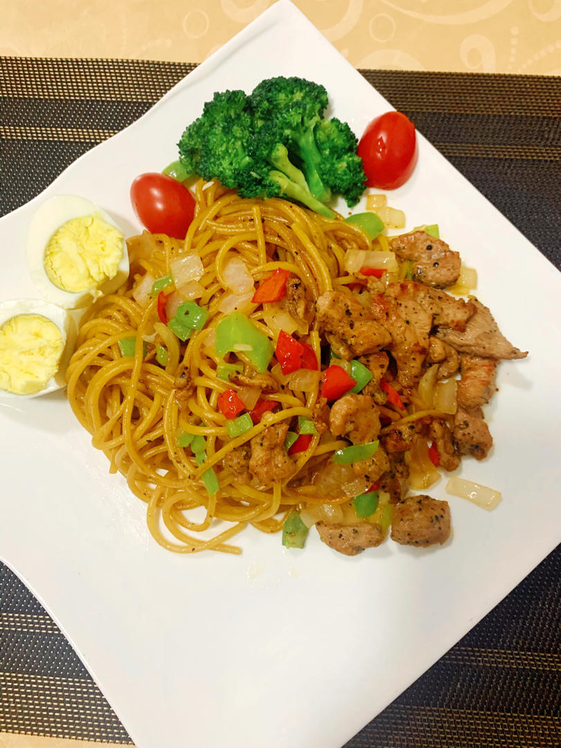 比餐厅好吃的黑椒牛柳意面🍝零失败简单教程