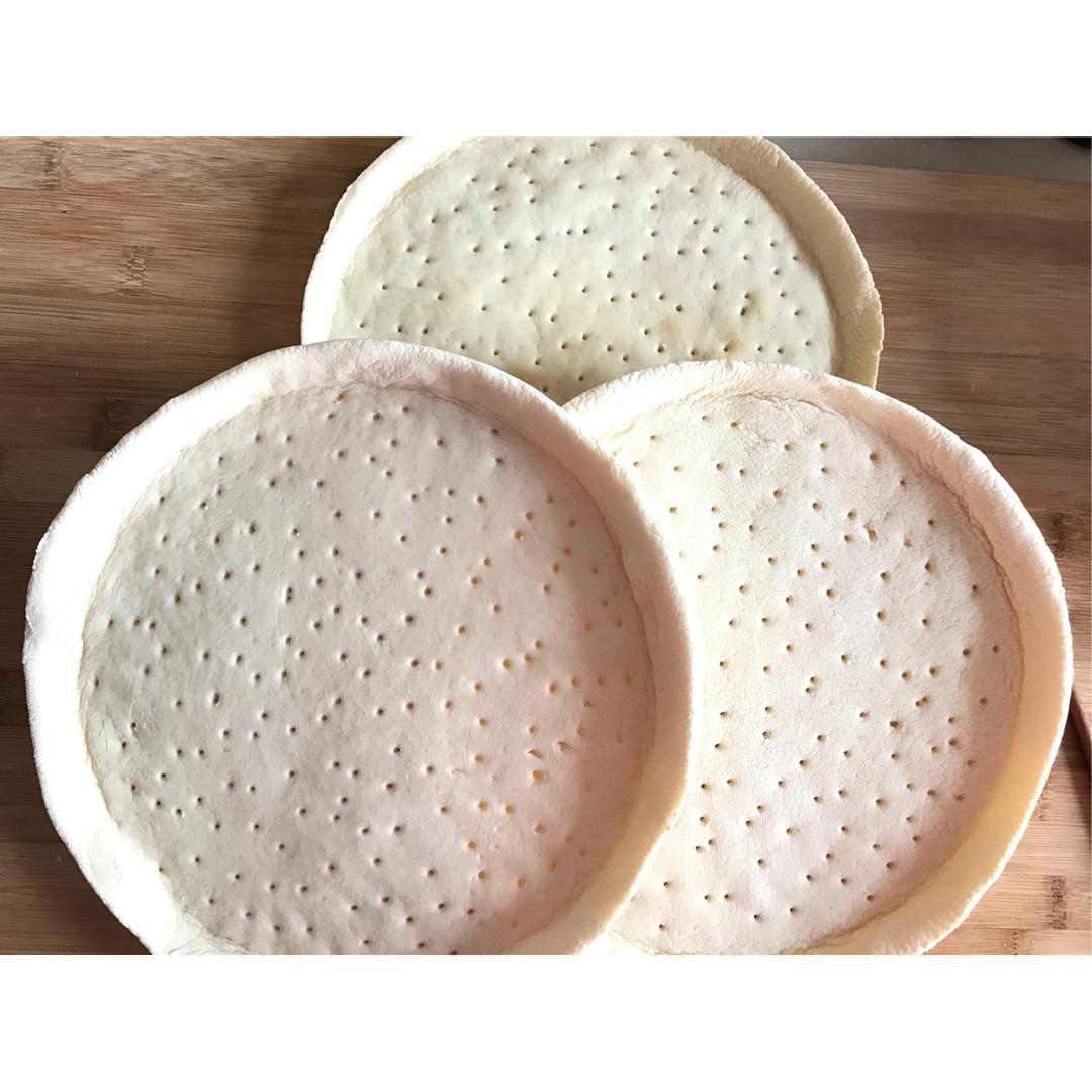 八寸披萨饼皮（四个）制作