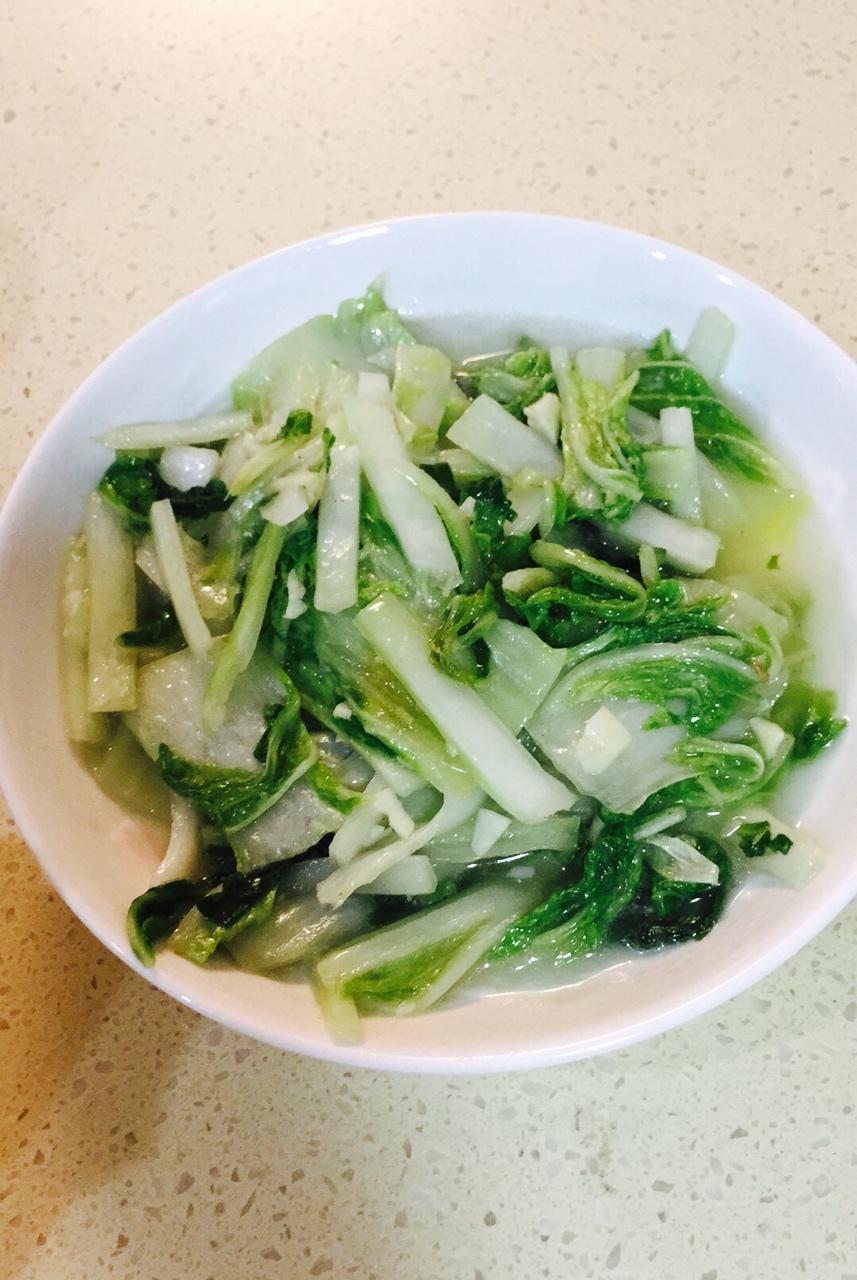 食物本身的味道—清炒白菜