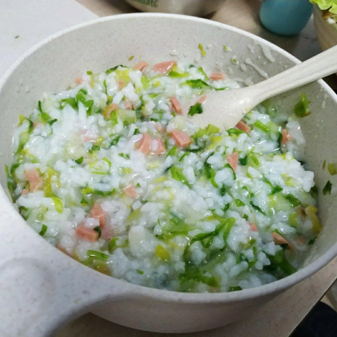 青菜粥