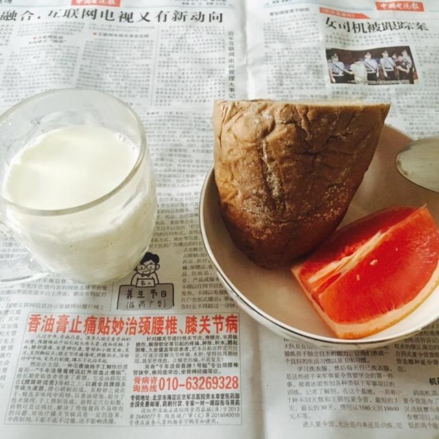 无油无糖全麦果干面包