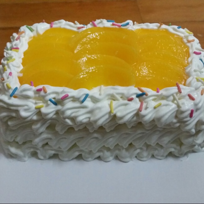 简单好做的8寸戚风蛋糕