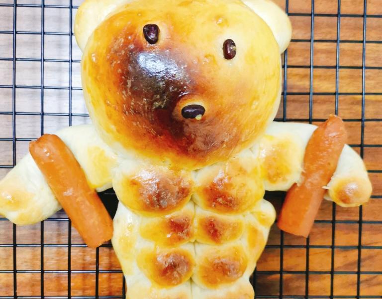 纯奶手撕吐司的做法 步骤1