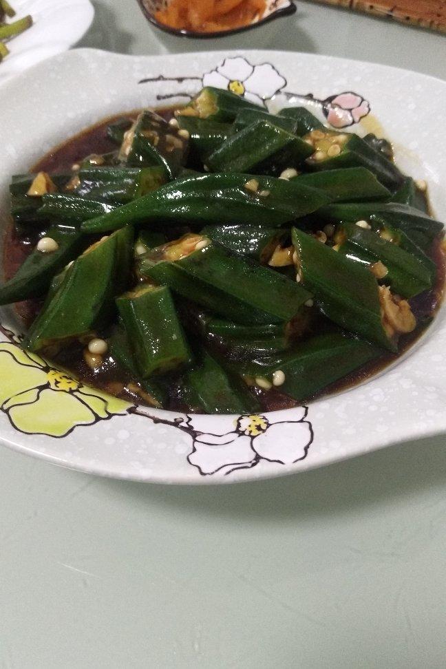 蚝油秋葵