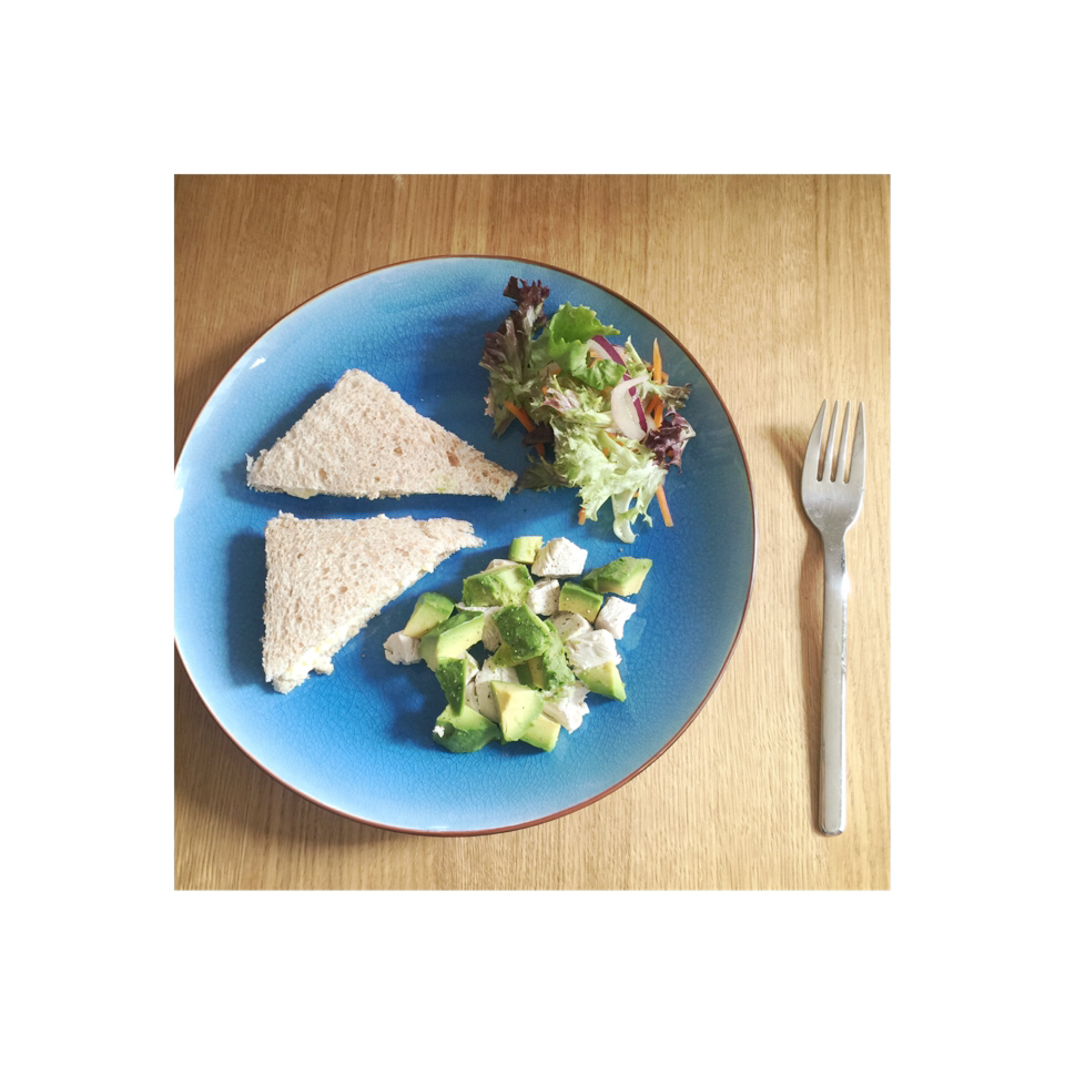 早餐之牛油果鸡蛋沙拉