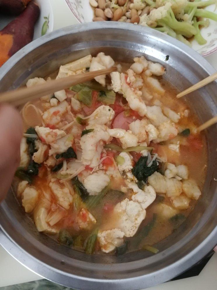龙利鱼豆腐煲
