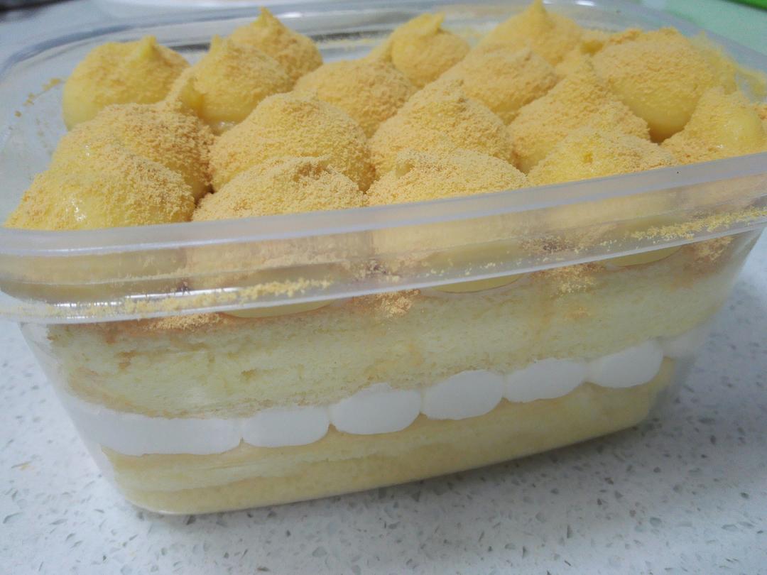 日式豆乳盒子蛋糕