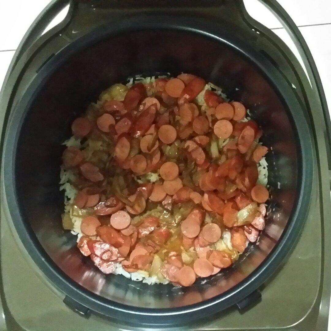 腊味煲仔饭（电饭煲版）