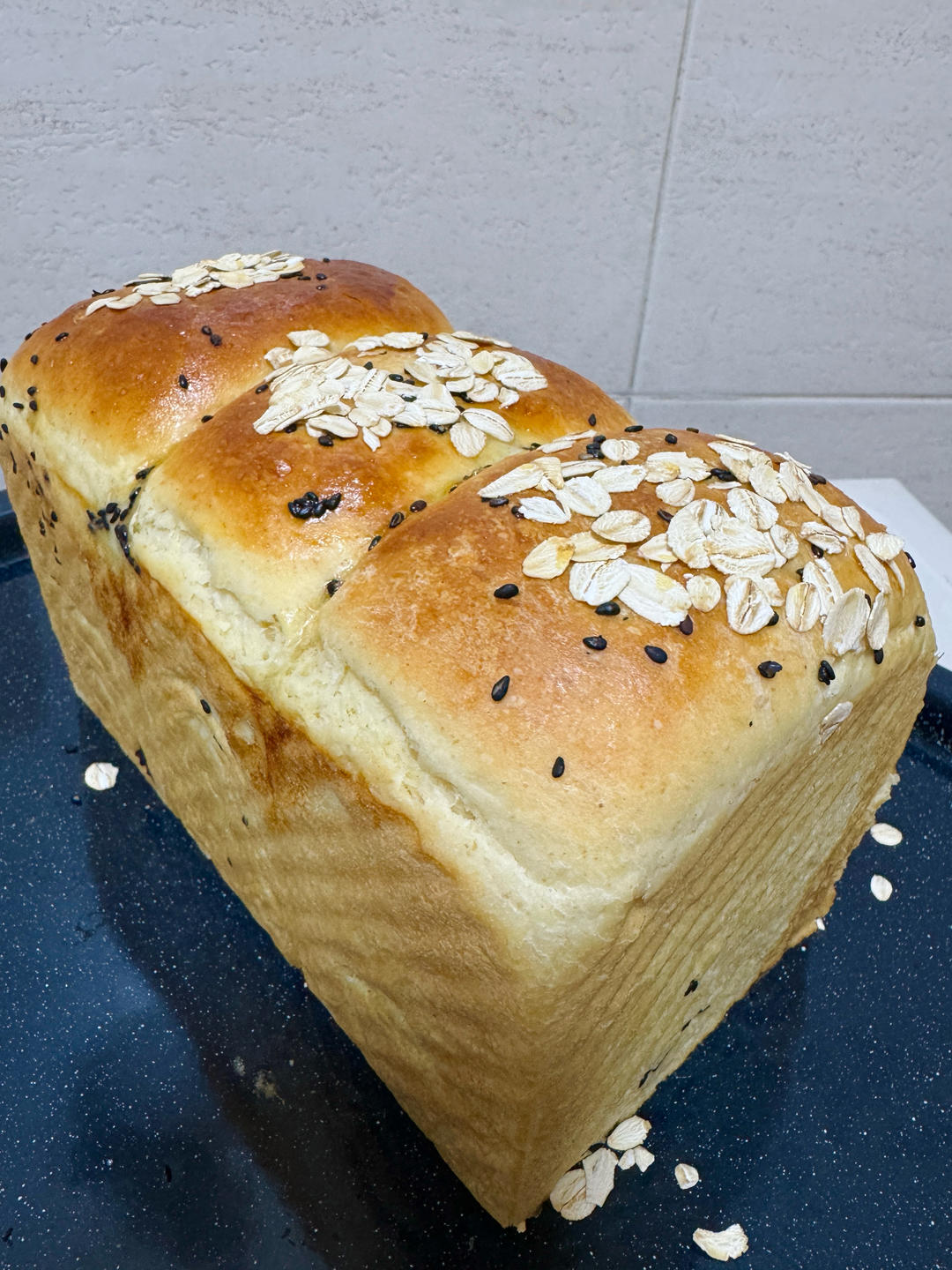 免揉二发低糖低脂吐司的做法