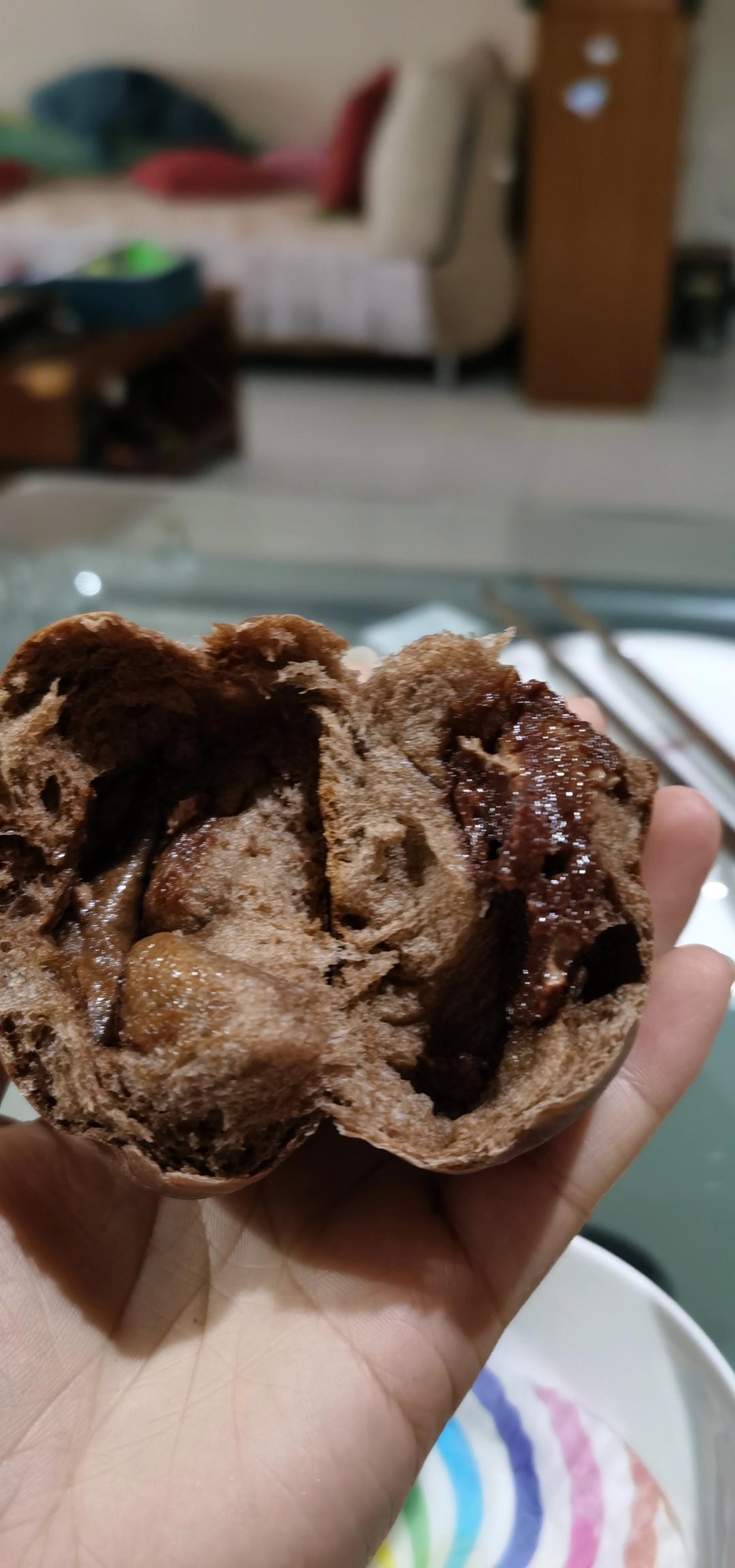 巧克力爆浆小面包