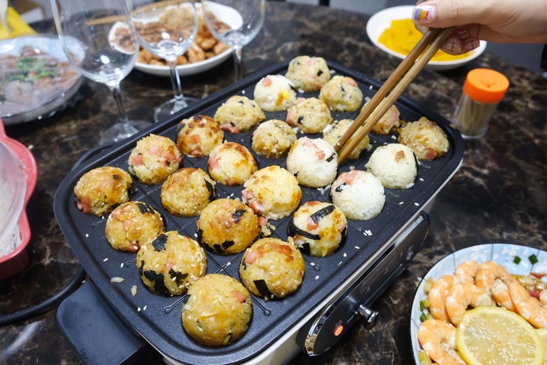 简单随意的海苔饭团