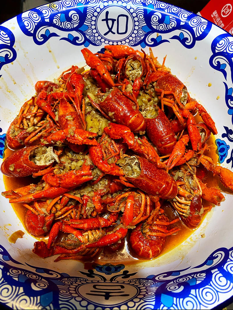 蒜蓉小龙虾