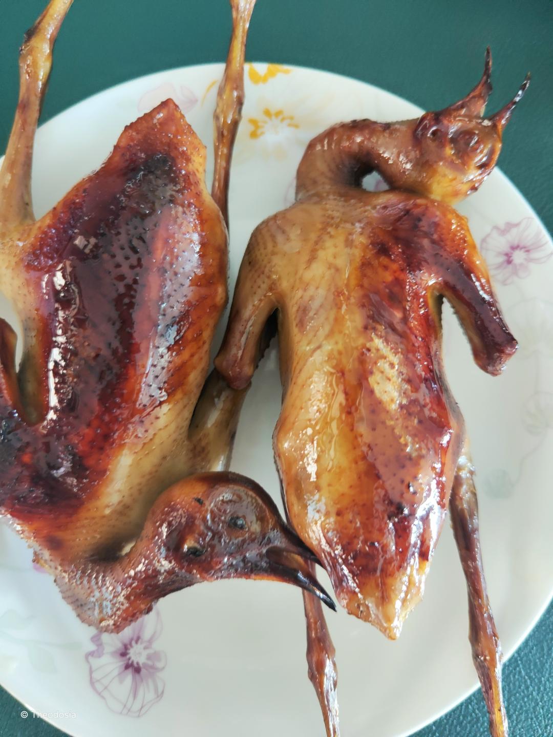 家庭版简易烤乳鸽