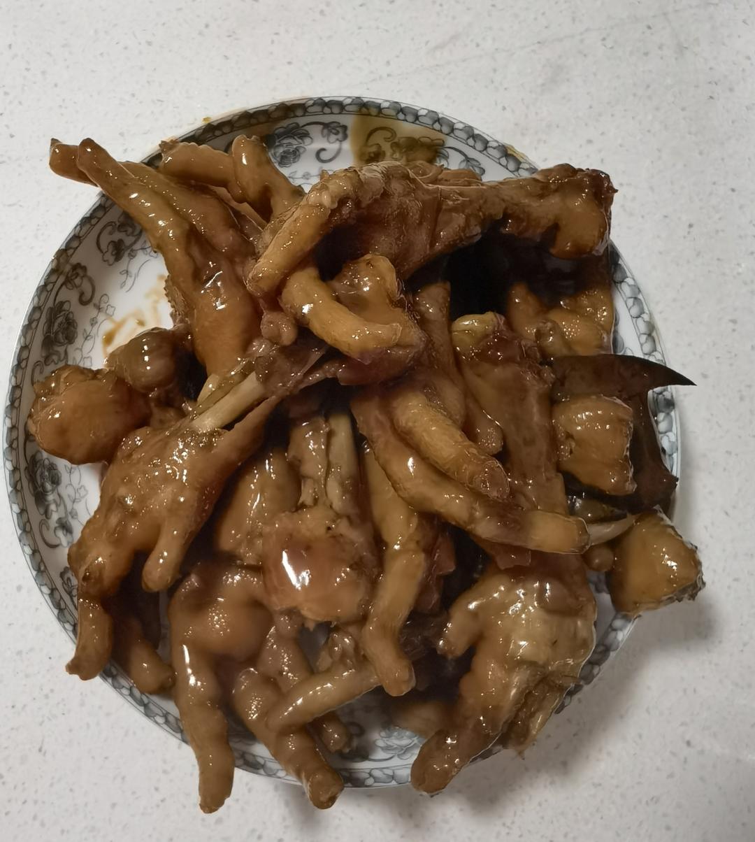 红烧鸡爪