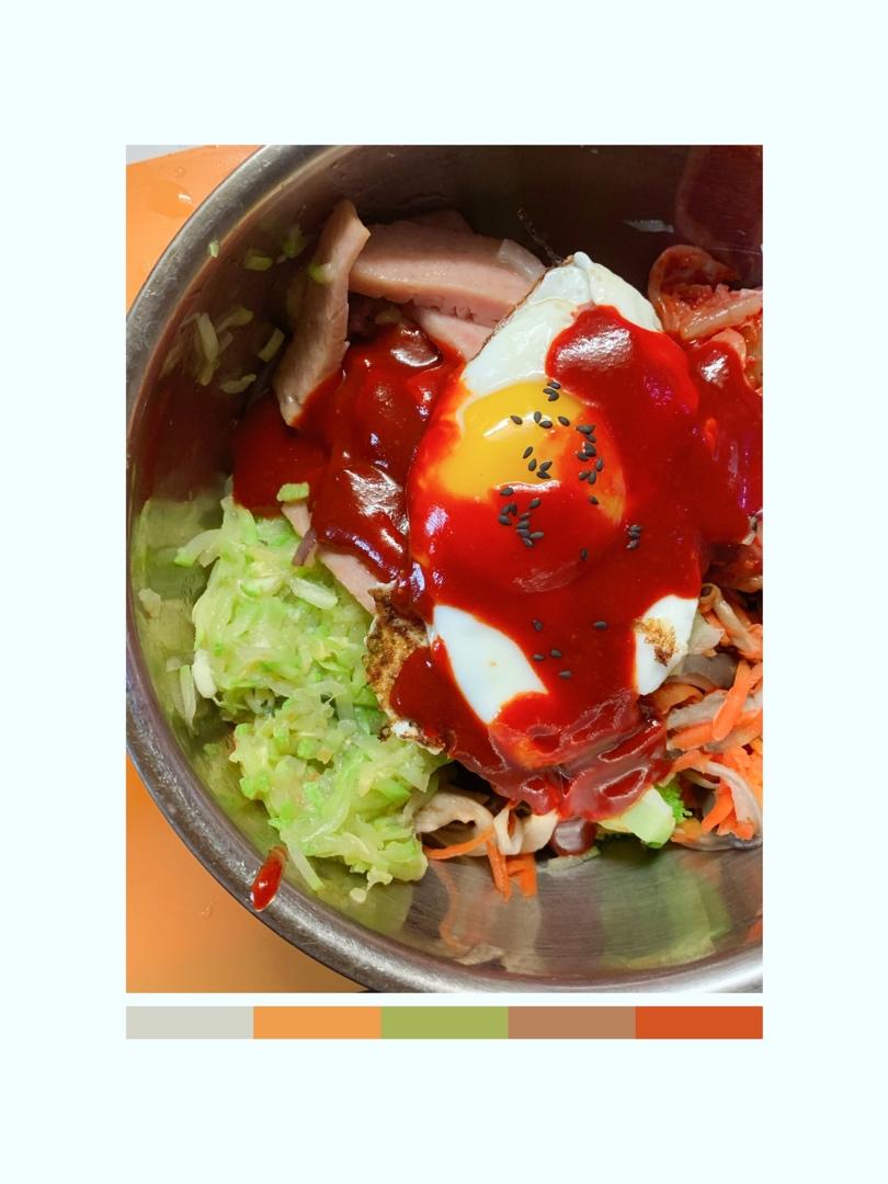 无敌好吃的韩式拌饭