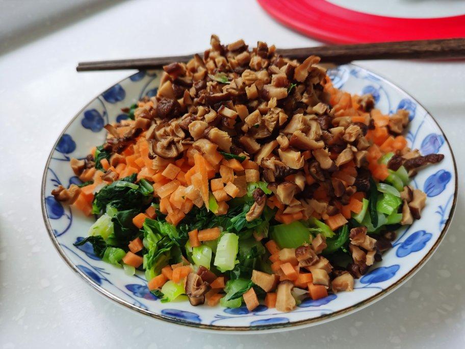 香菇青菜素包子