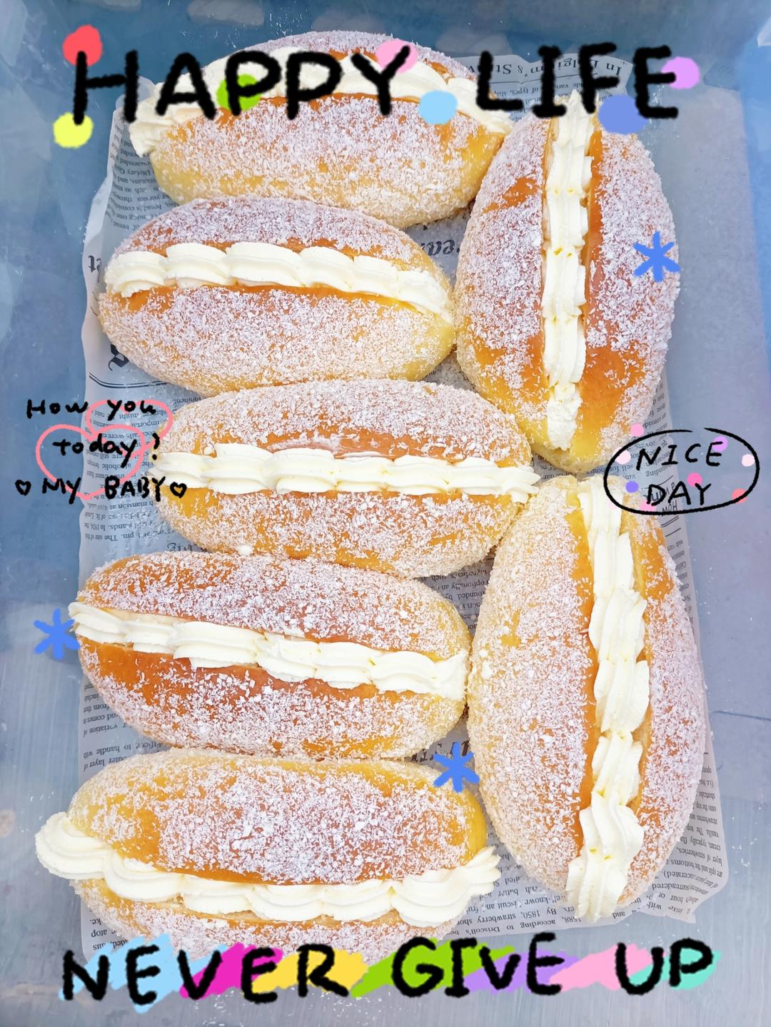 椰蓉餐包  @柠檬餐包