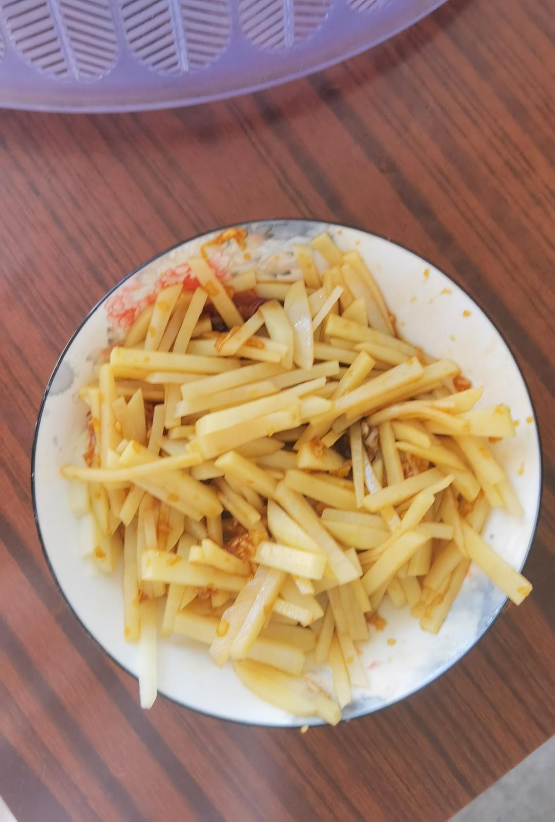 香辣开胃的凉拌土豆丝