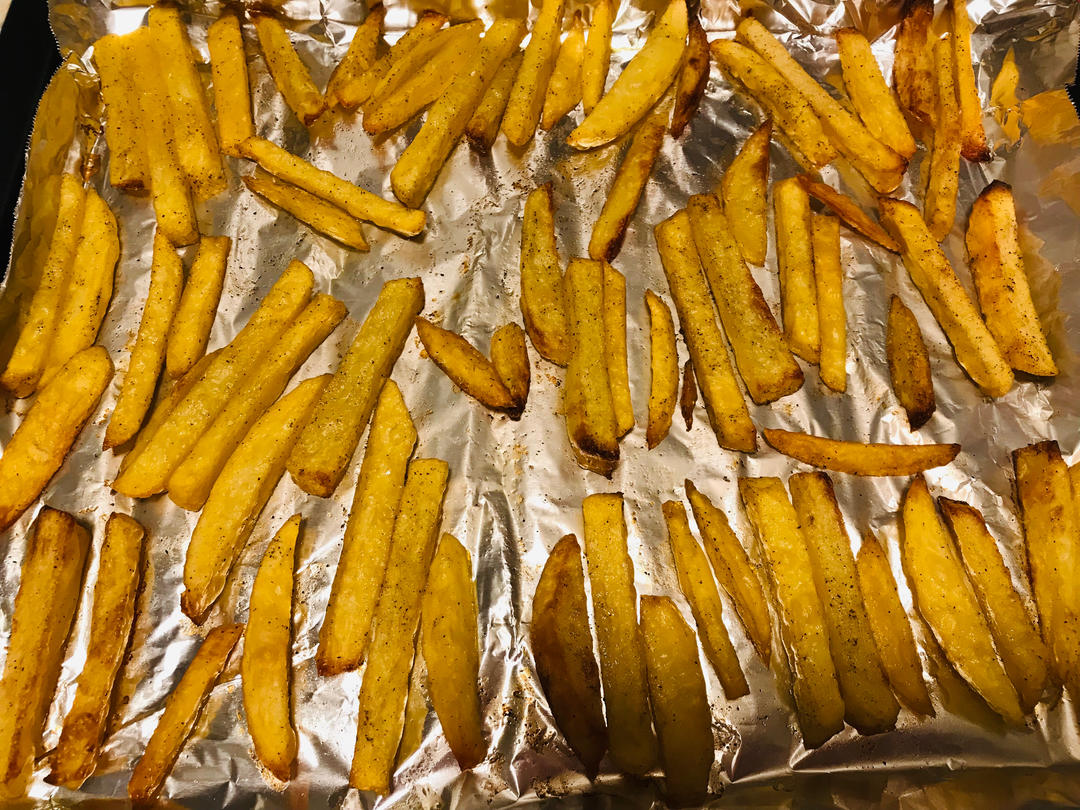 薯条巨好吃的新吃法！大蒜泥薯条！