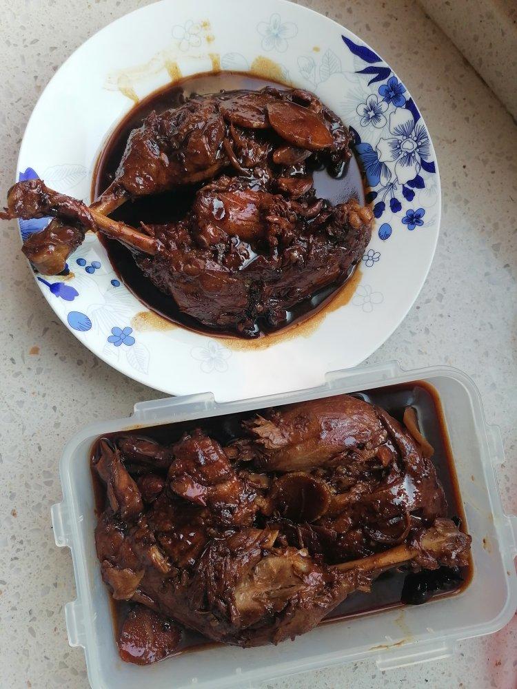 无油酱香卤鸭腿