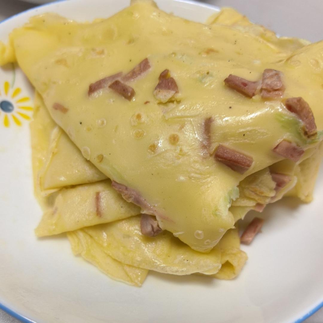 超软筋道的鸡蛋软饼