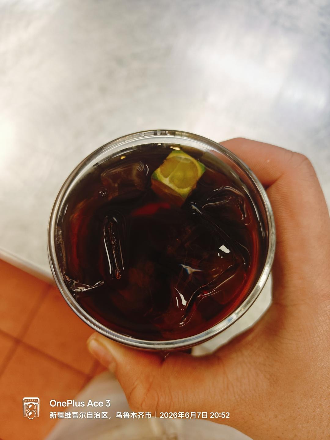 可乐青柠姜茶