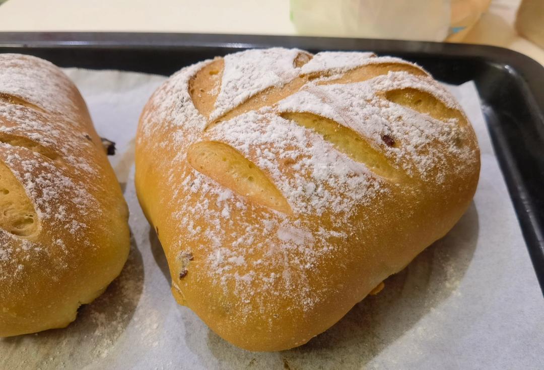 五星推荐蔓越莓乳酪软欧包